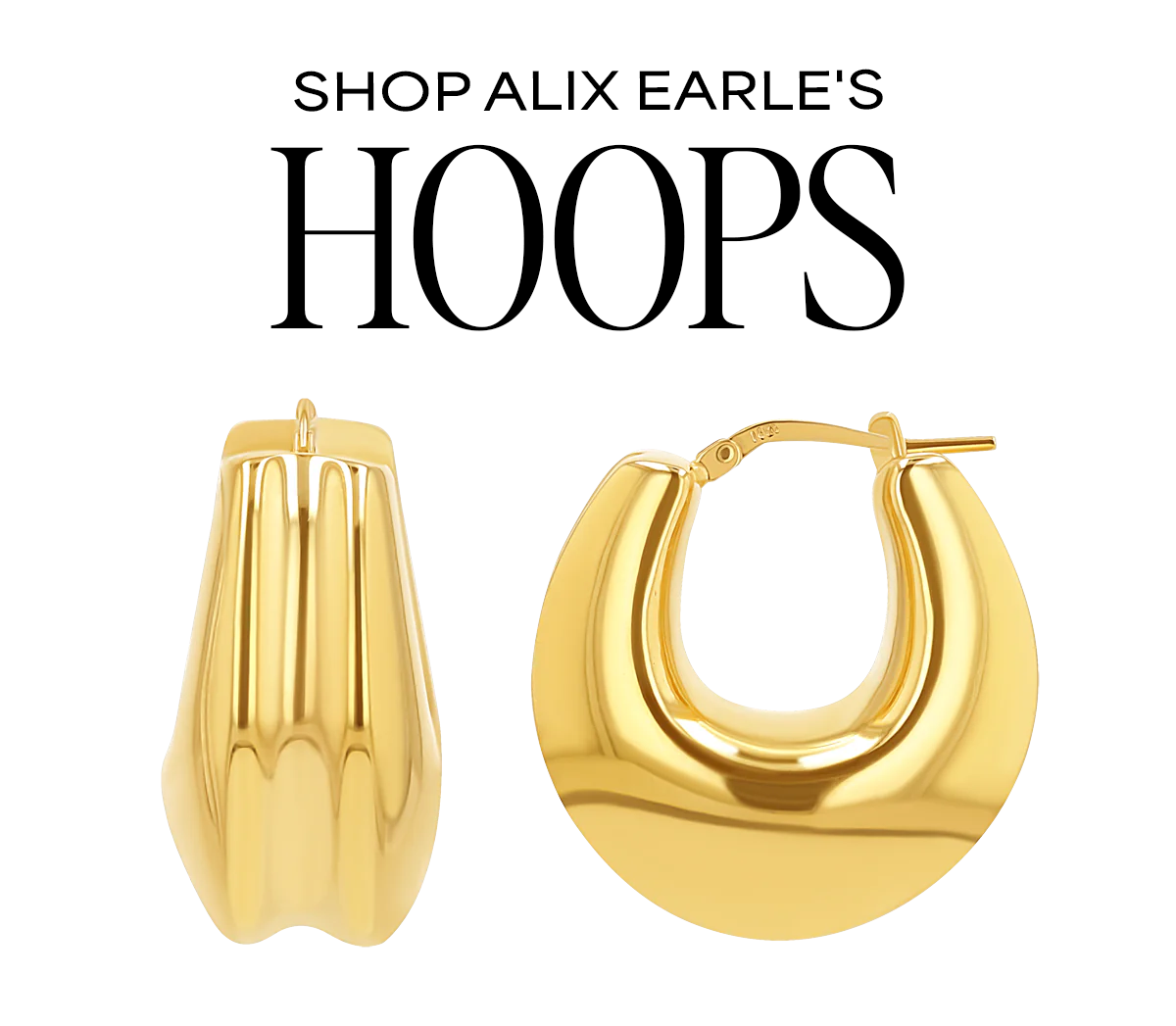 Shop Alix Earle's Hoops >> 