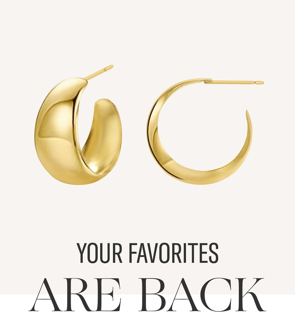 Your Favorites Are Back! Baby Gold