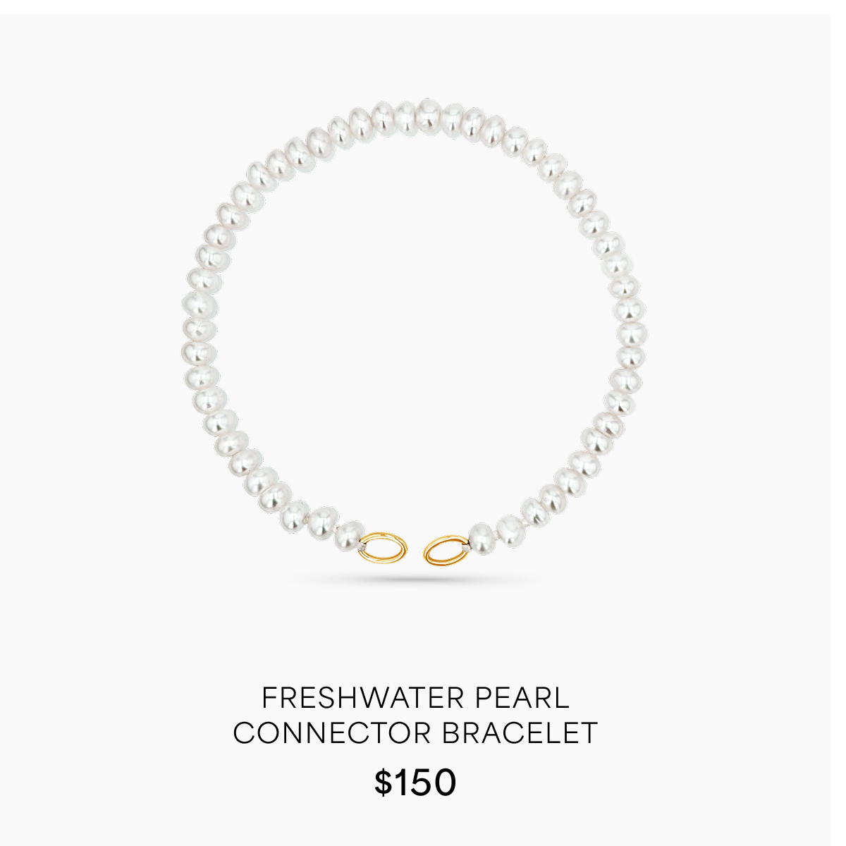 Freshwater Pearl Connector Bracelet