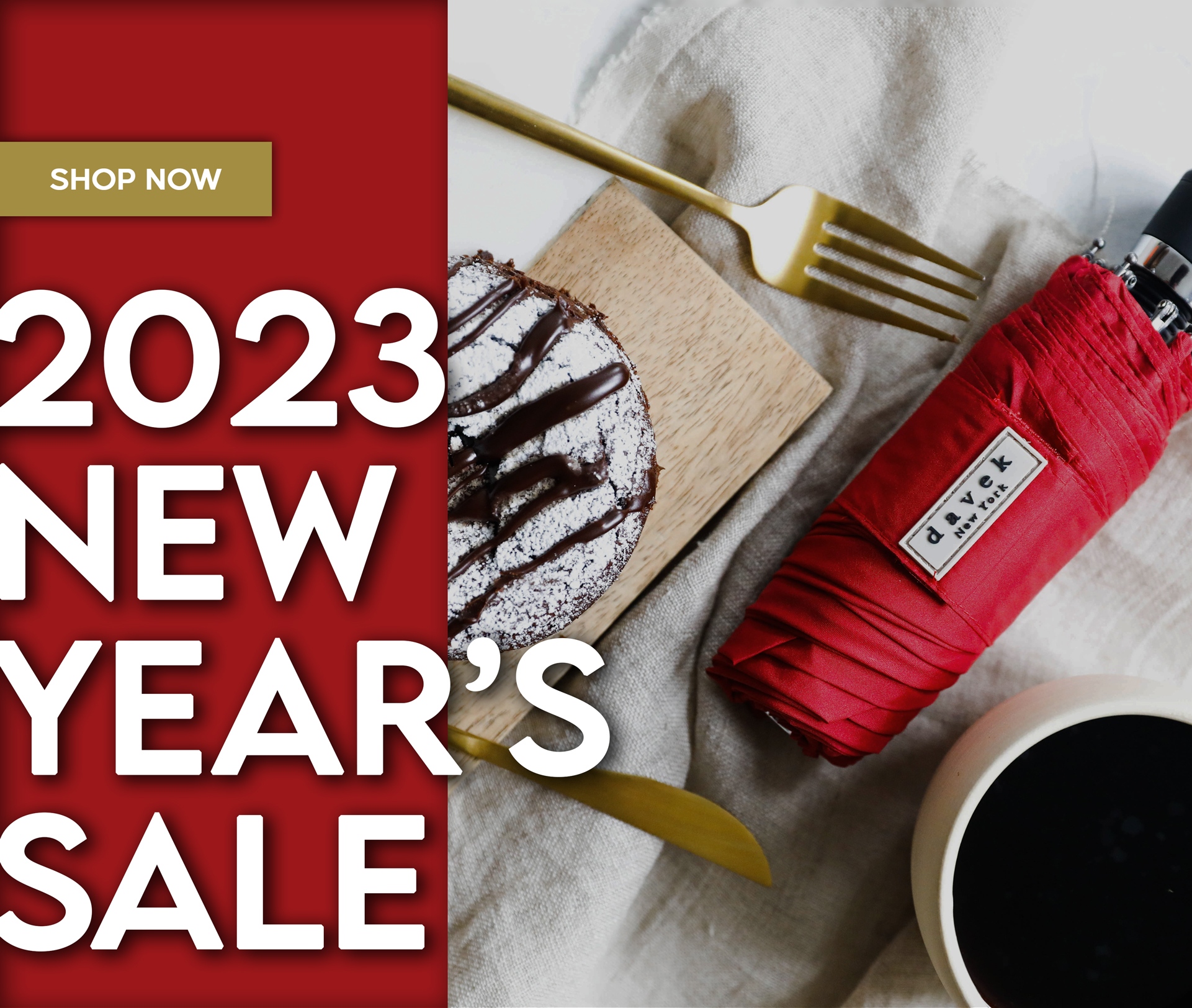 A new year...a new sale! Davek Umbrellas