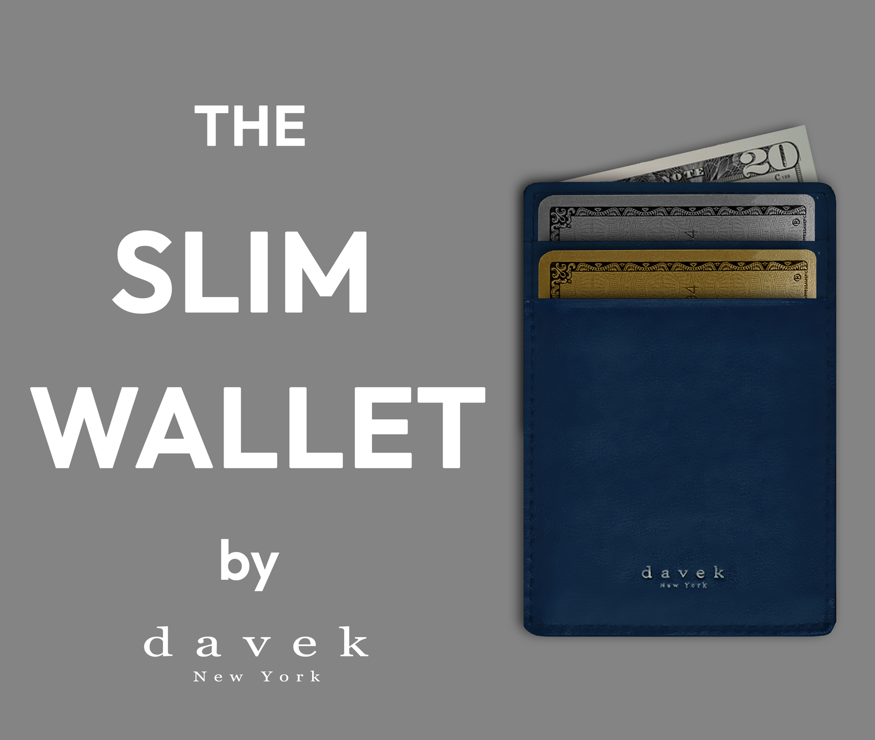 A Slim Wallet for You → Davek Umbrellas
