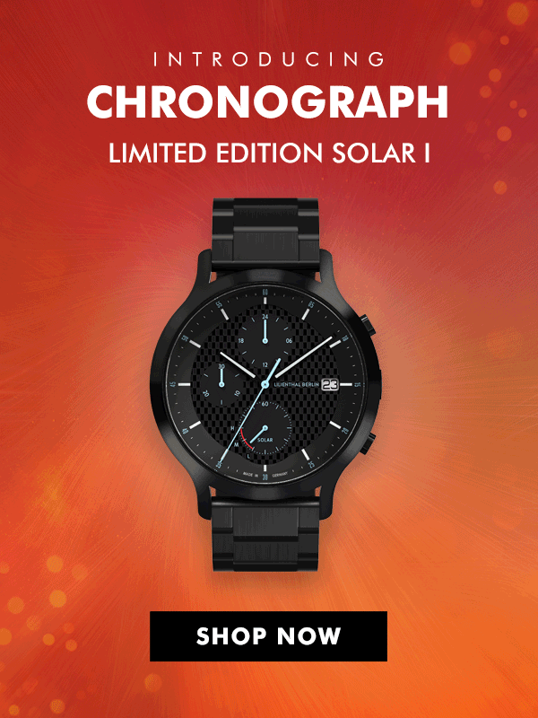 New Watch Release ⌚ Lilienthal Berlin