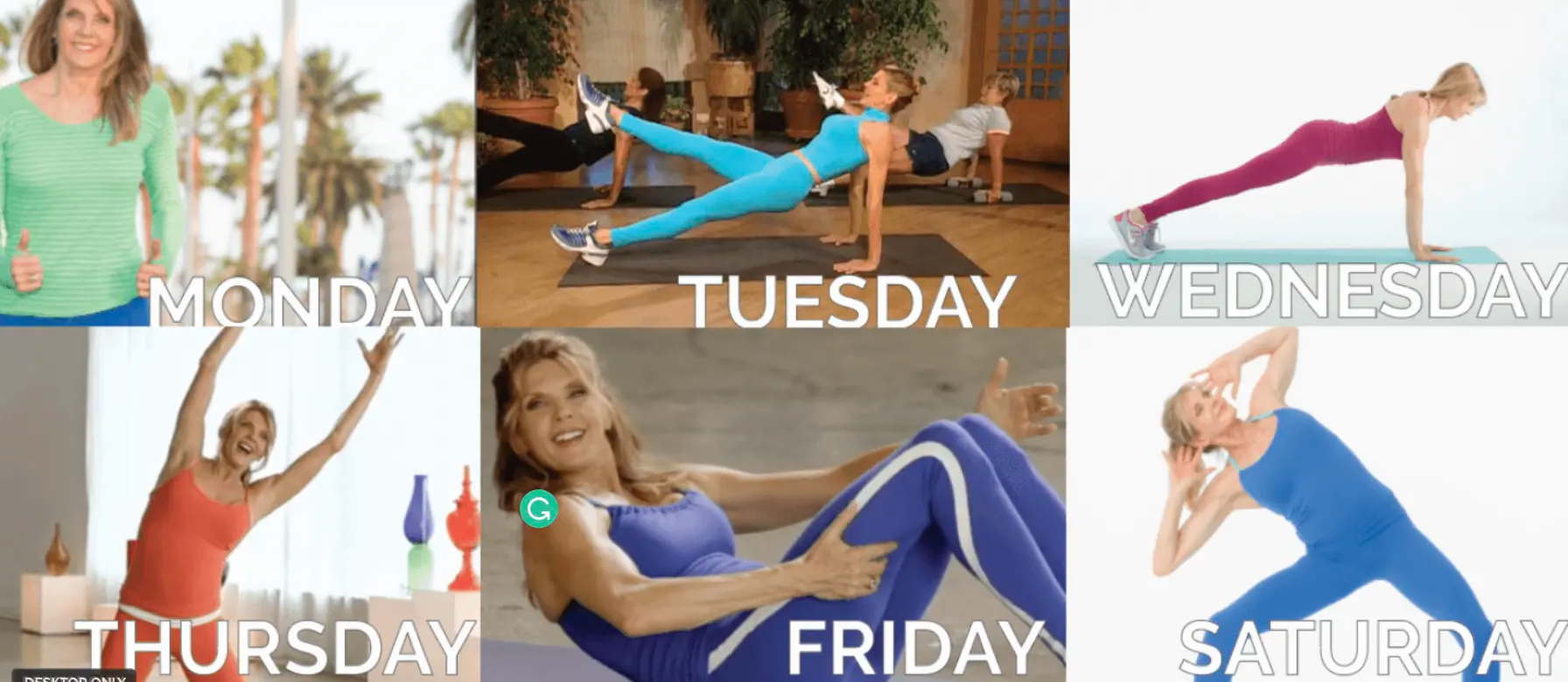 A snapshot of TONED IN 10