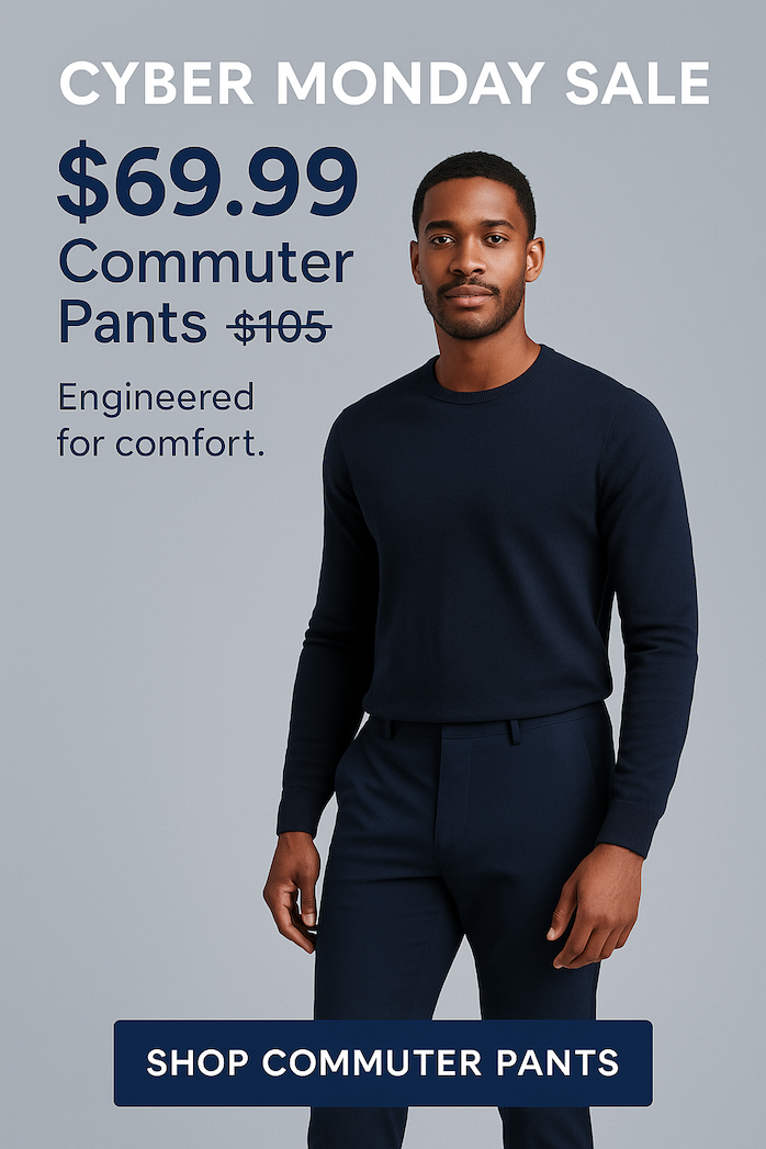 an image of a man in a black sweater and pants