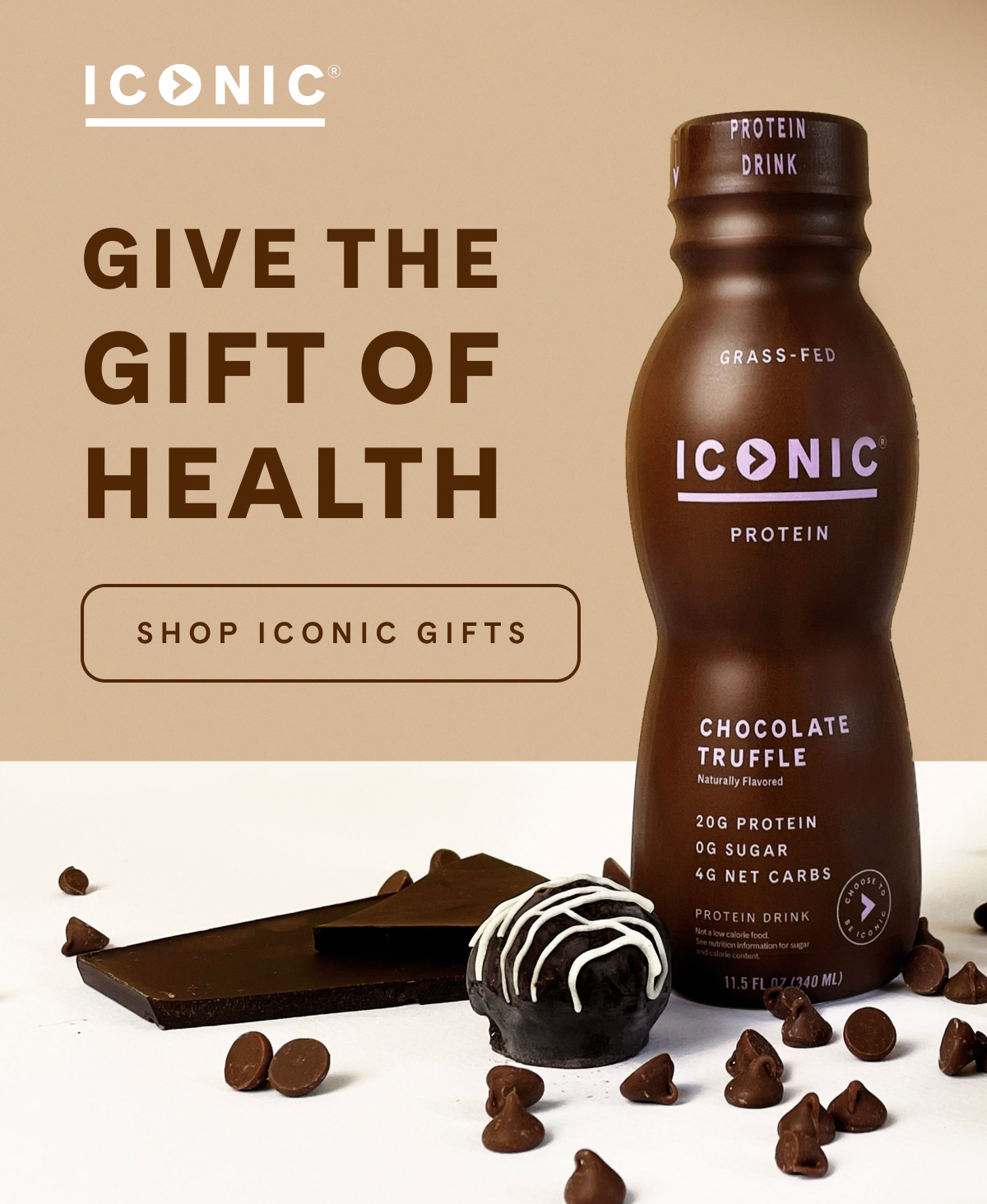 Give an ICONIC gift Drink Iconic
