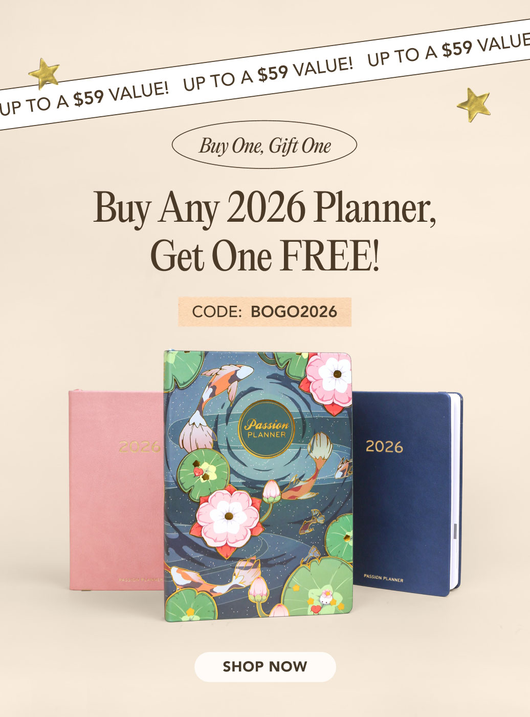 Buy Any 2026 Planner, Get One FREE!
