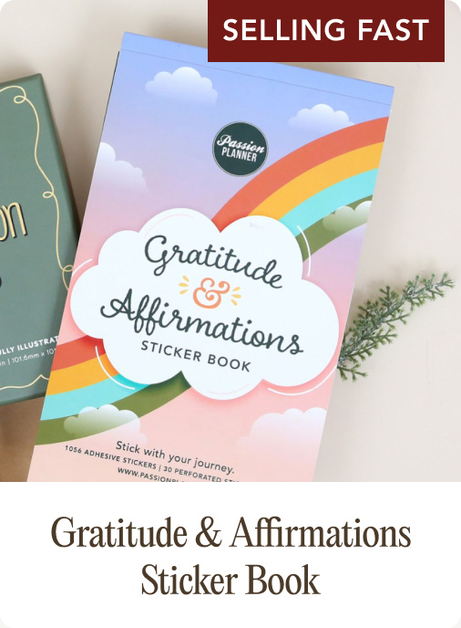 Gratitude & Affirmations Sticker Book