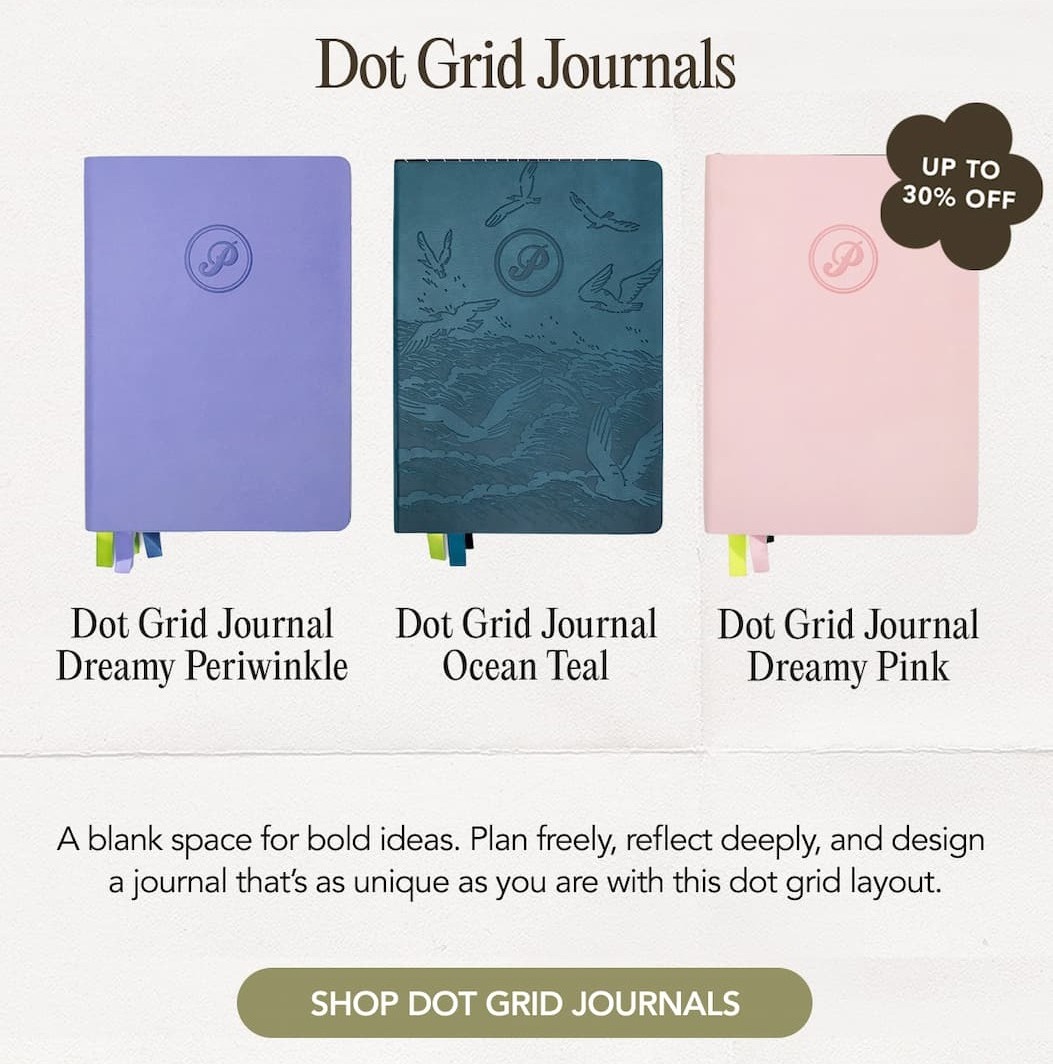 Dot Grid Journals - up to 30% OFF