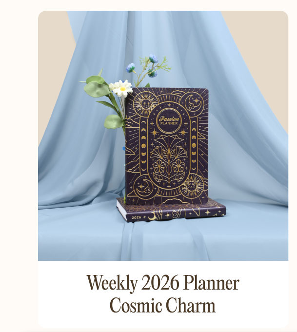 Weekly 2026 Planner - Cosmic Charm
