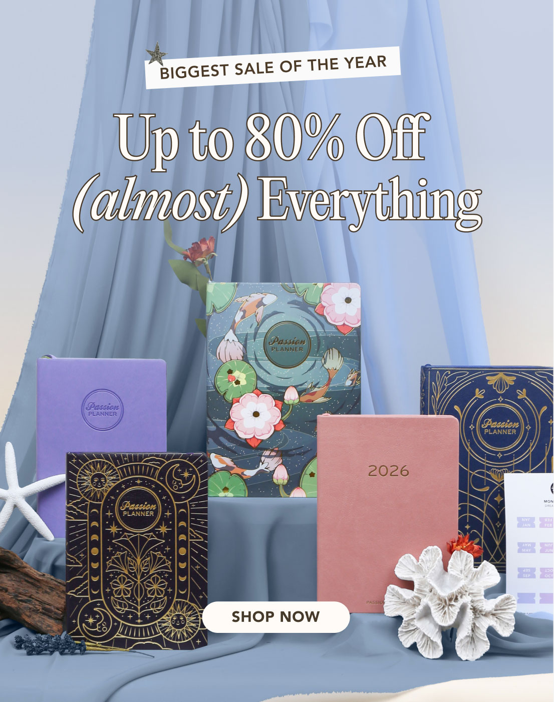 Biggest Sale of the Year: Up to 80% OFF (almost) Everything!