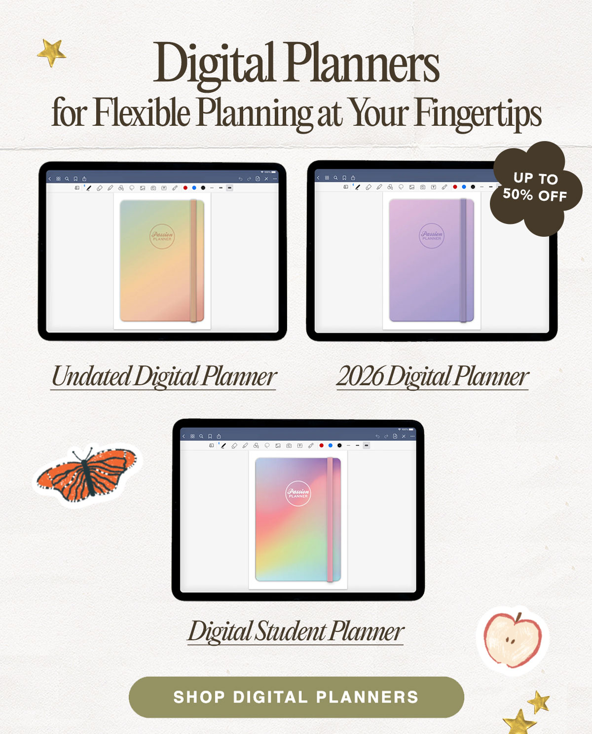 Digital Planners for Flexible Planning at Your Fingertips