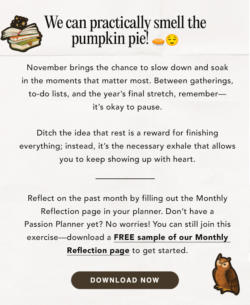 DOWNLOAD NOW: Monthly Reflection PDF
