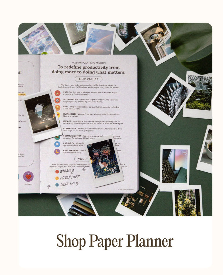 SHOP PAPER PLANNER