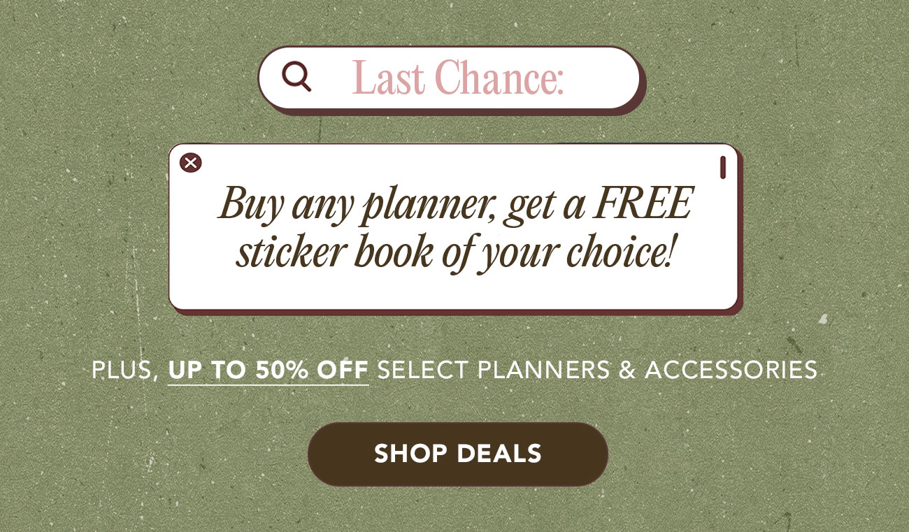 FREE Digital Sticker Book + up to 50% OFF Select Products