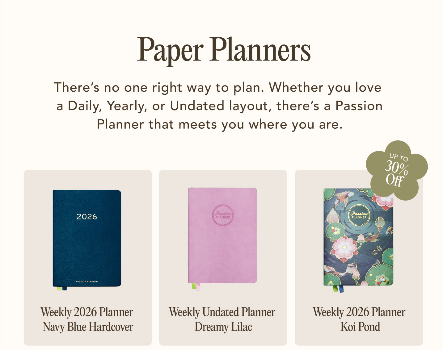 Paper Planners