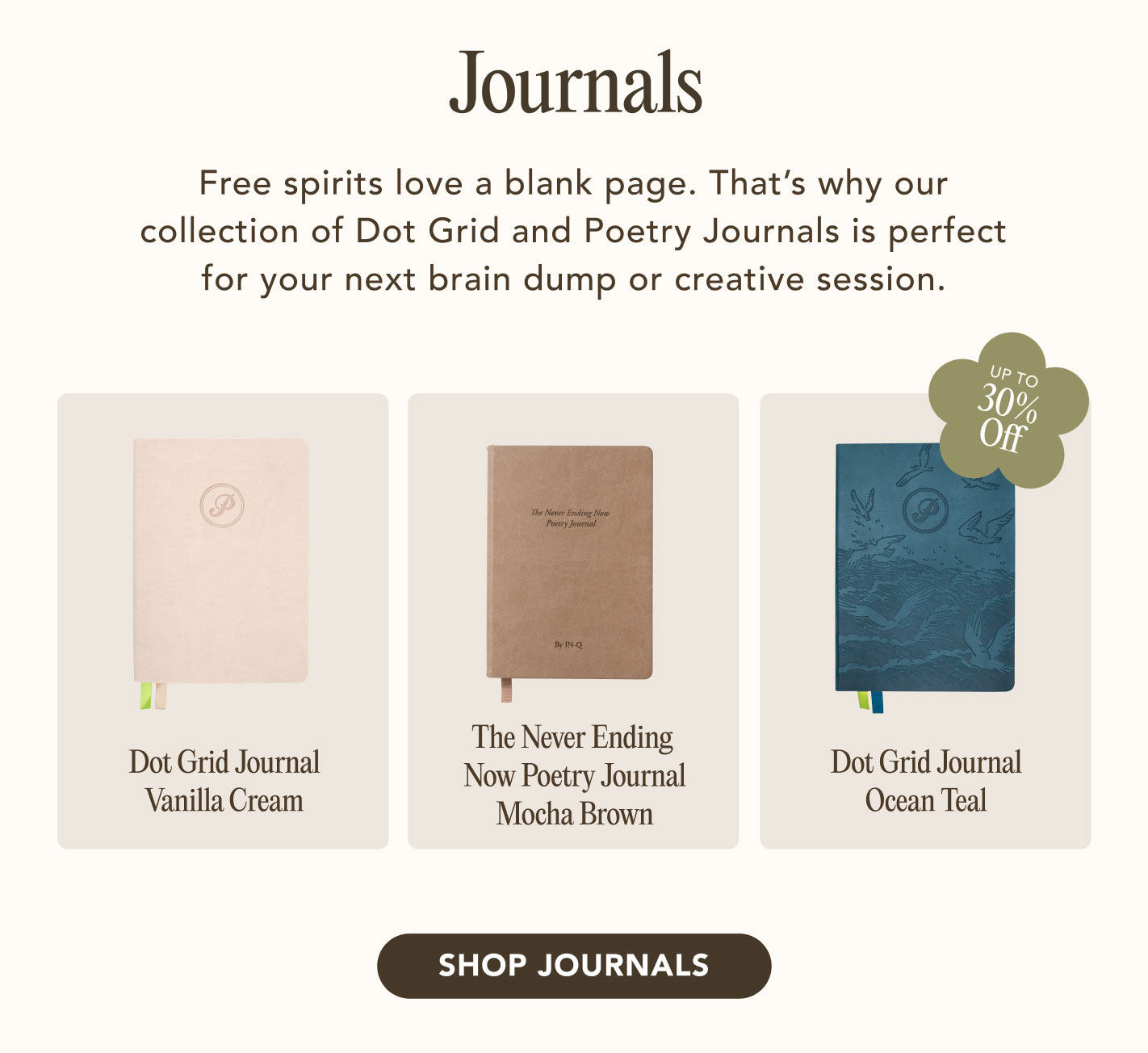 Shop Journals