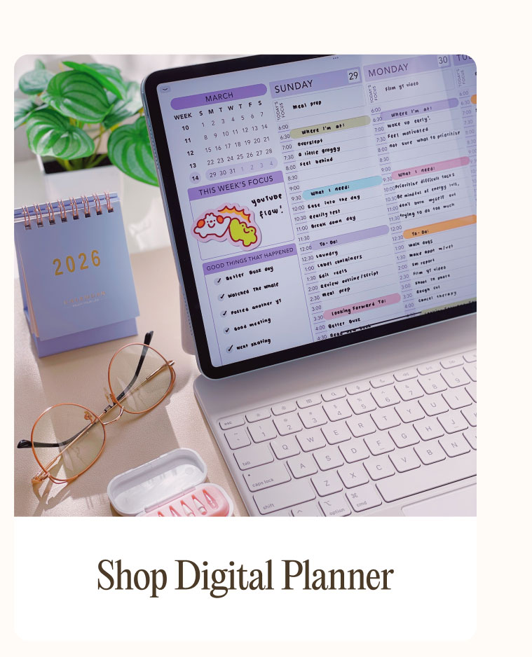 SHOP DIGITAL PLANNER