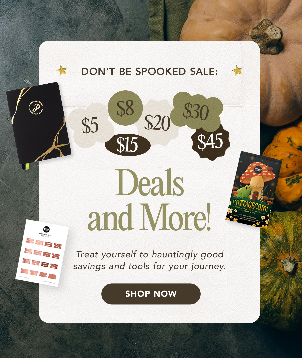 Don't Be Spooked Sale: $5 to $45 Deals
