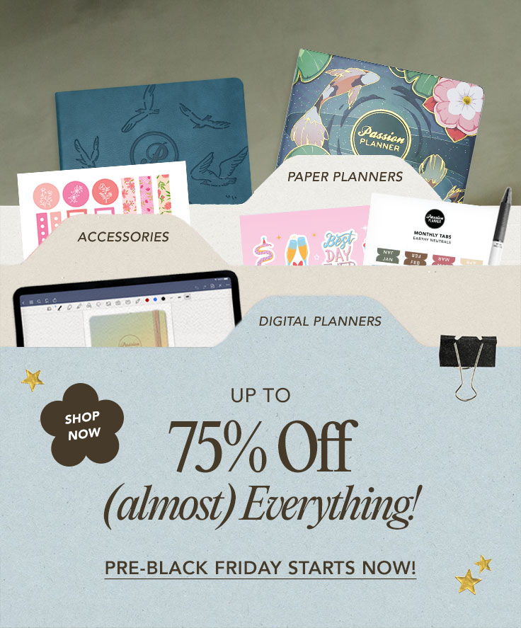 PRE-BLACK FRIDAY STARTS NOW! Up to 75% OFF (almost) Everything!