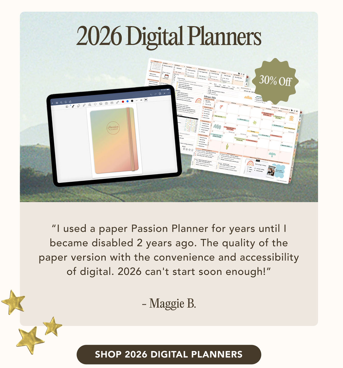 Digital 2026 Planners