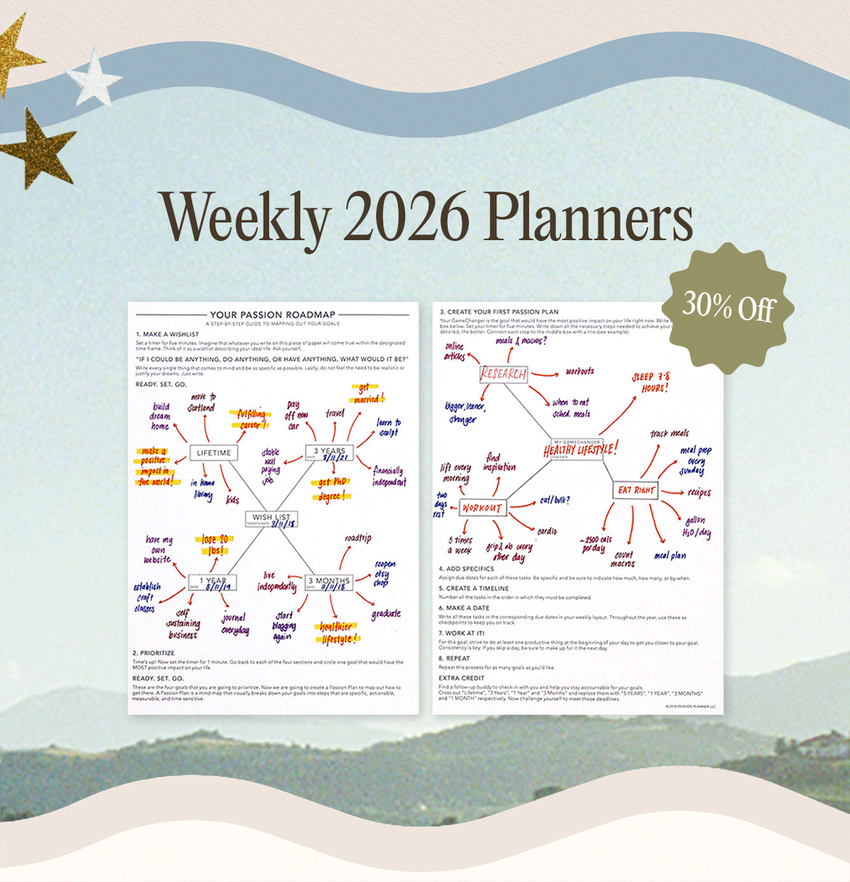 Weekly 2026 Planners