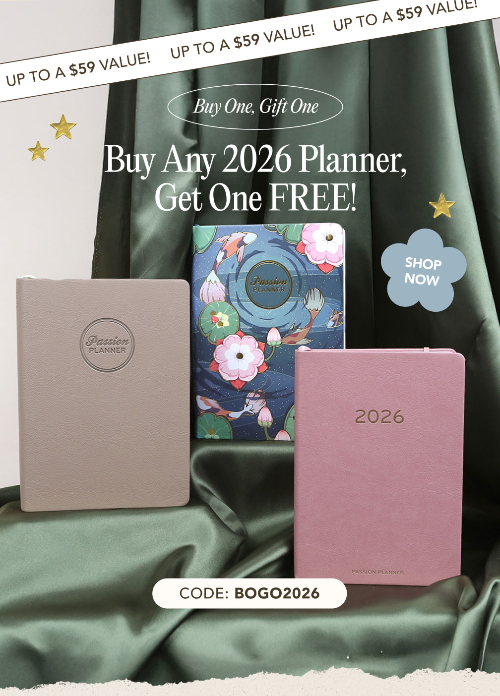 Buy Any 2026 Planner, Get One FREE!