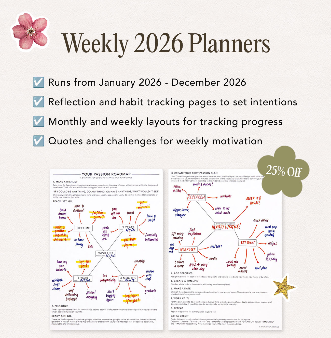 Weekly 2026 Planners