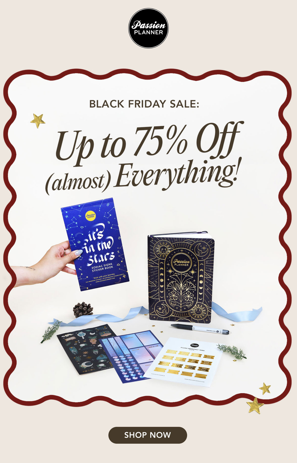 Black Friday Sale: up to 75% OFF (almost) Everything!