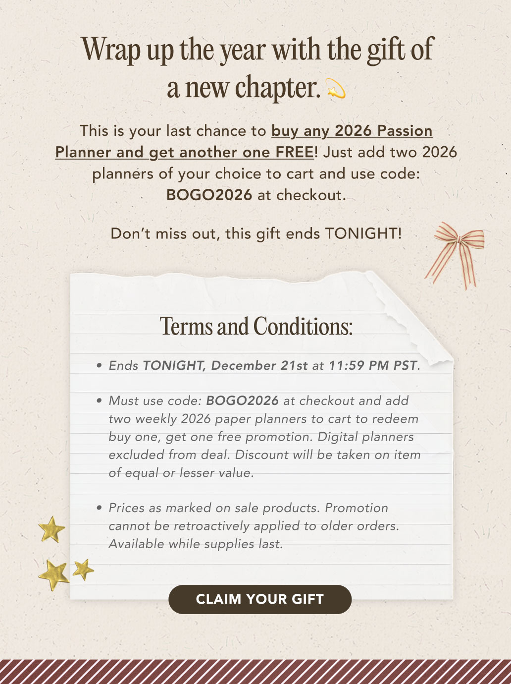 Buy Any 2026 Planner, Get One FREE!