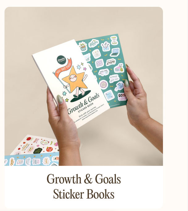 Growth & Goals Sticker Book
