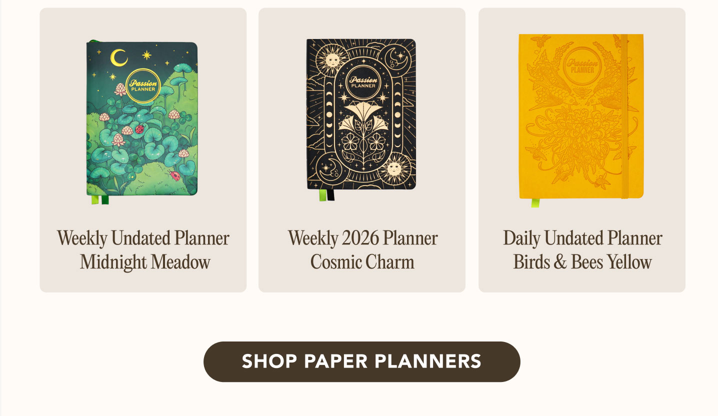 SHOP PAPER PLANNERS