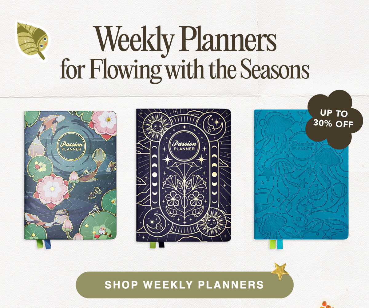 Weekly Planners for Flowing with the Seasons