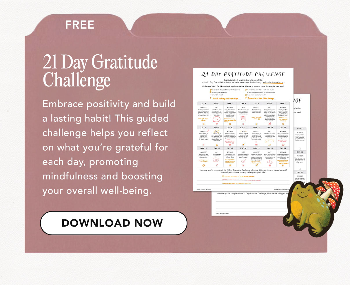 21 Day Gratitude Challenge