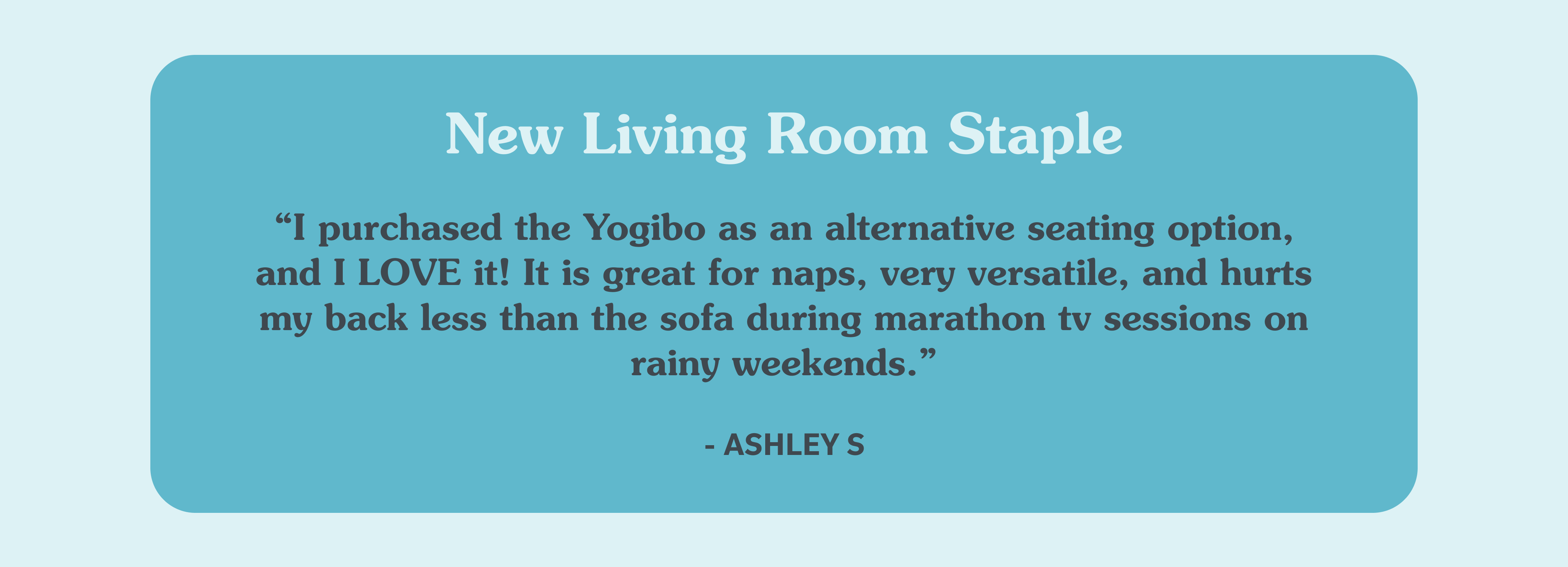 New Living Room Staple