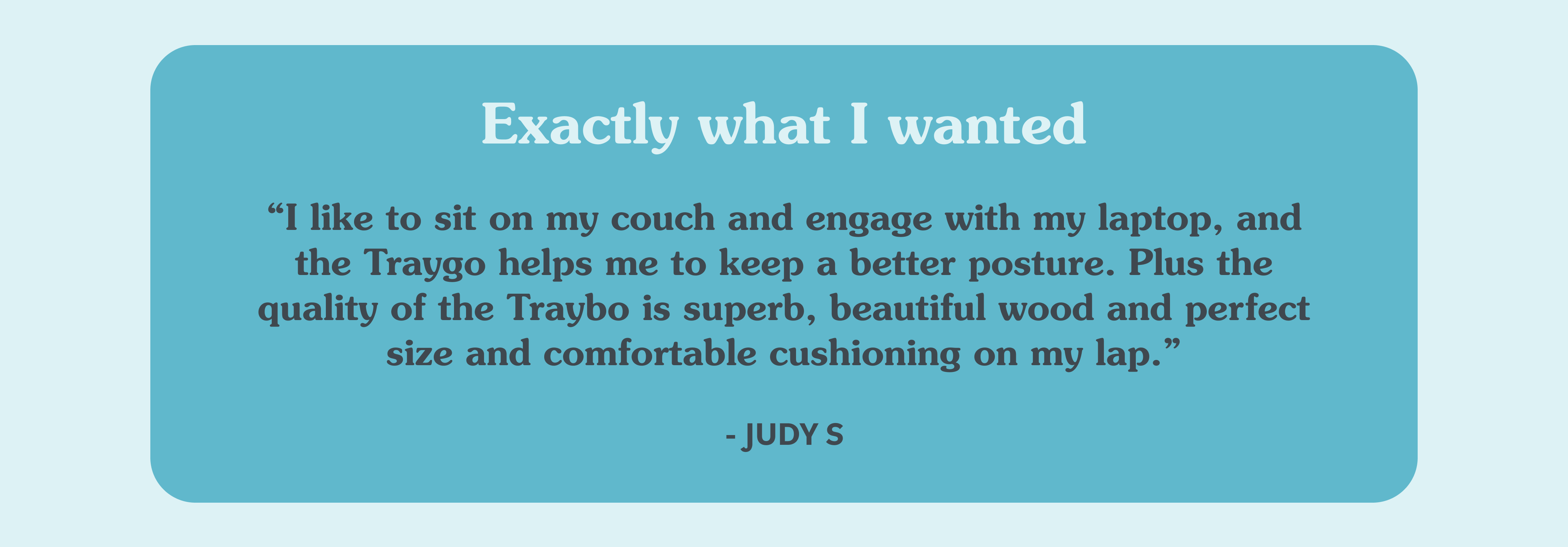 Exactly what I wanted