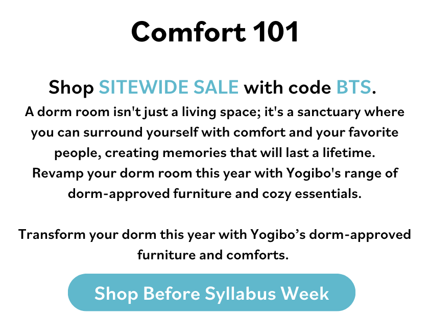 Shop Before Syllabus Week