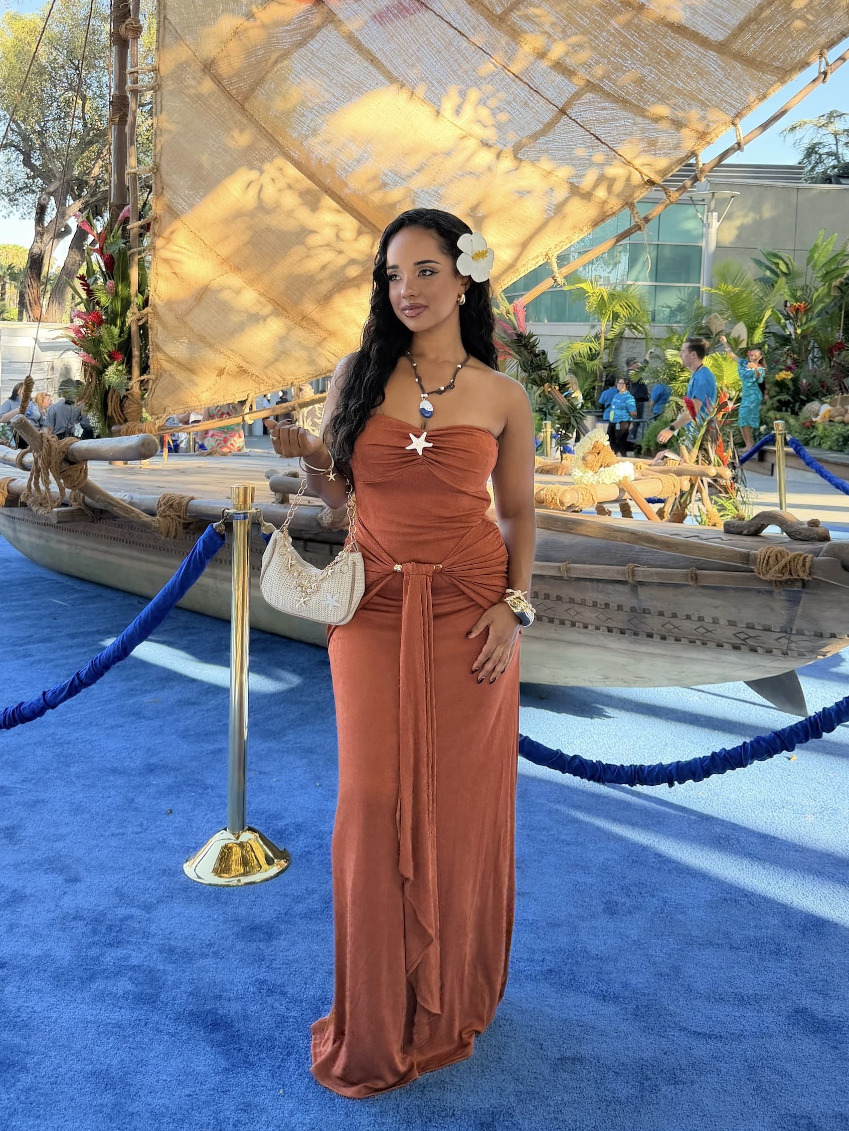 Madonna Rust Maxi Dress