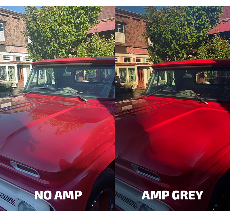 See the difference AMP Grey makes. Fuse Lenses