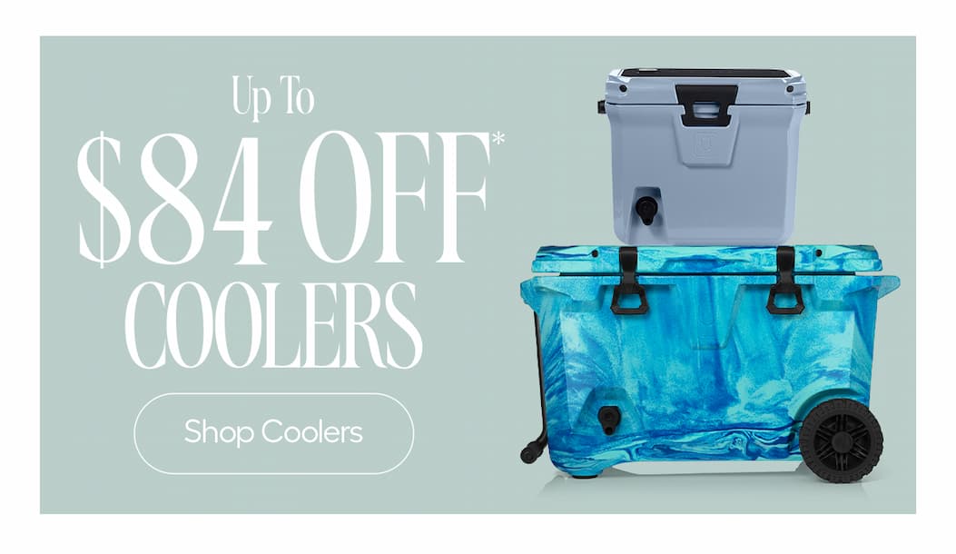 Up to $84 Off Coolers. Shop Now