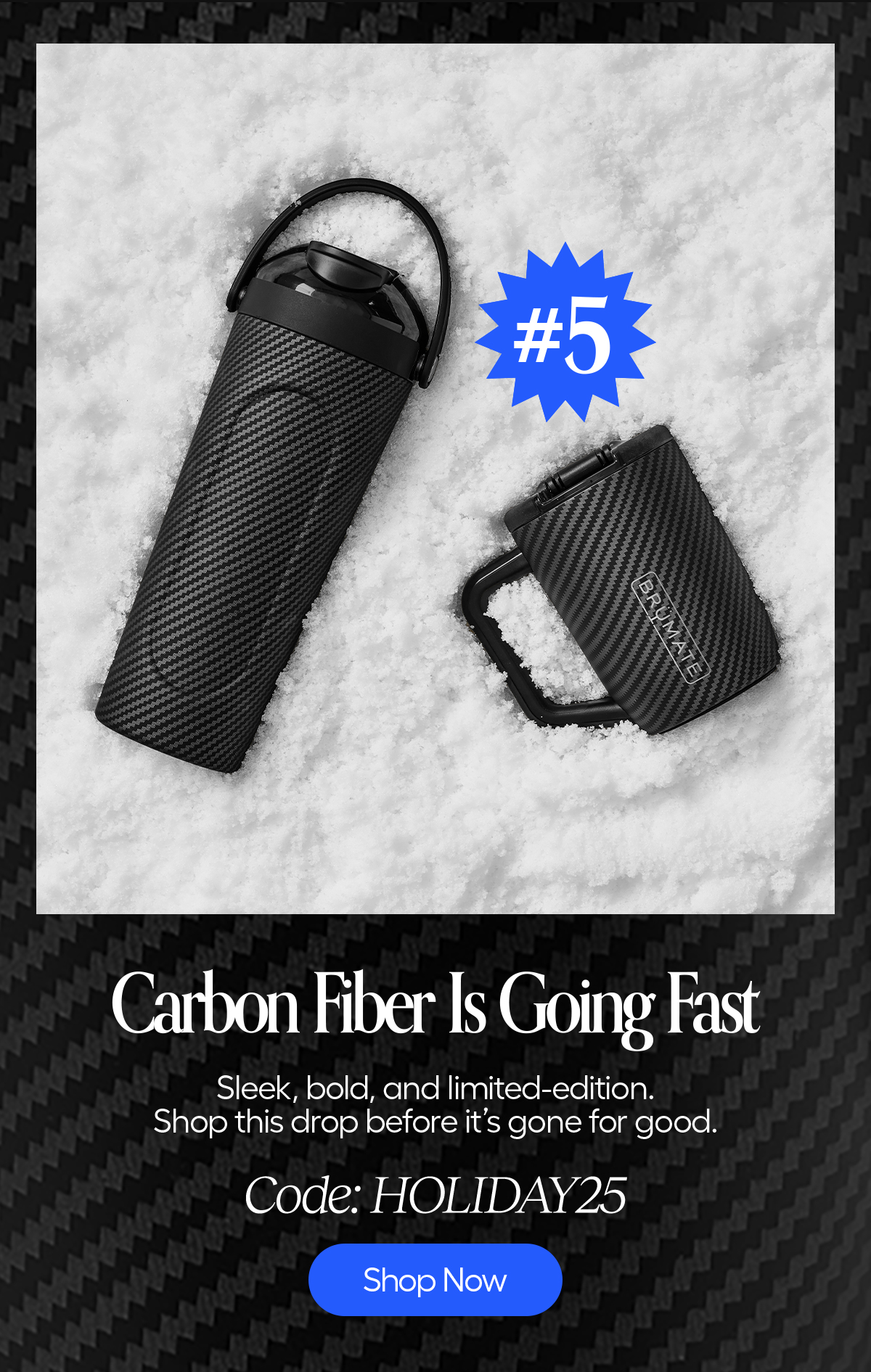 Carbon Fiber is Going Fast! Sleek, bold, and limited-edition. Shop this drop before it's gone for good. - Shop Now