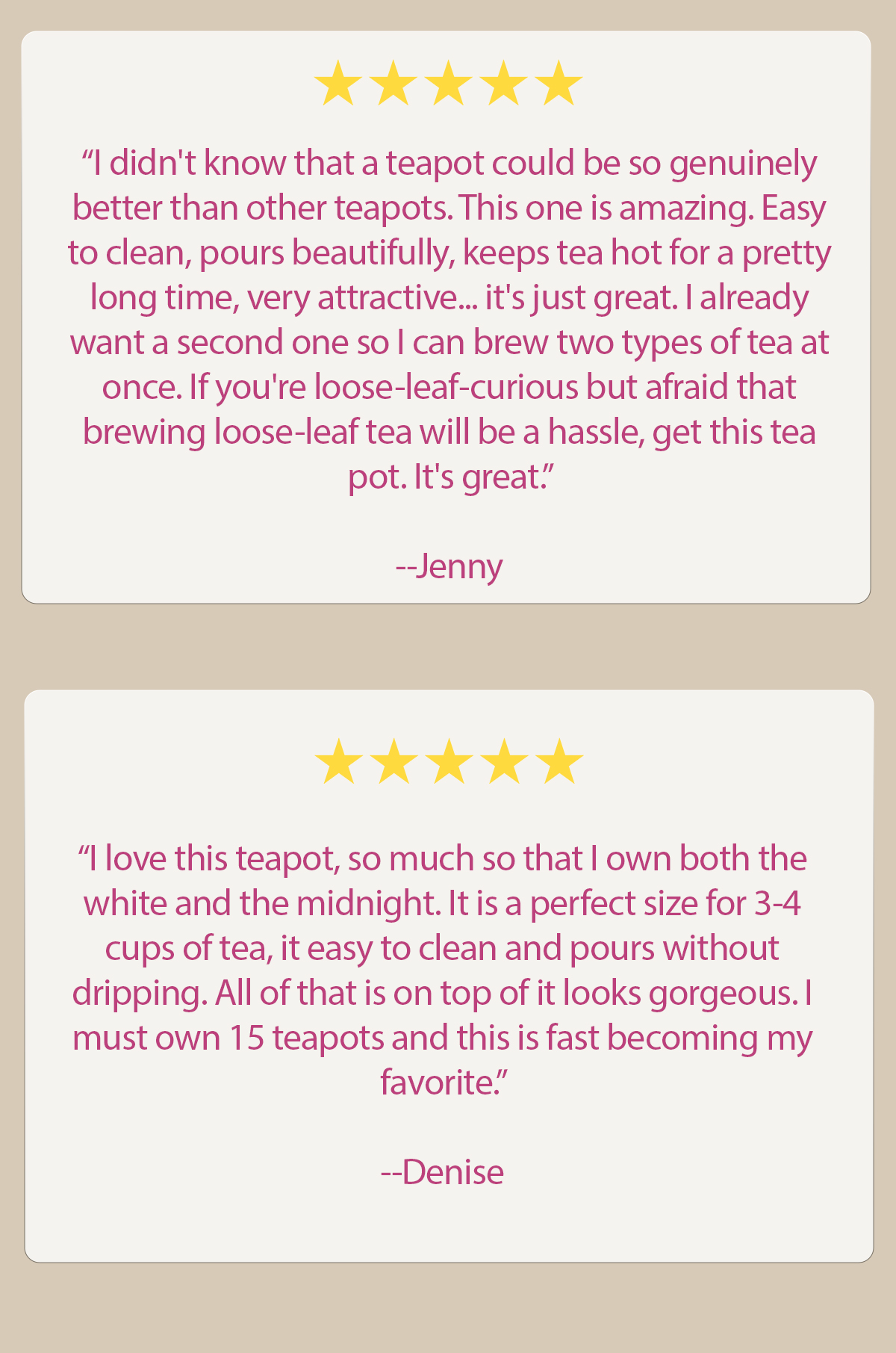 Free teapot with purchase The Tea Spot