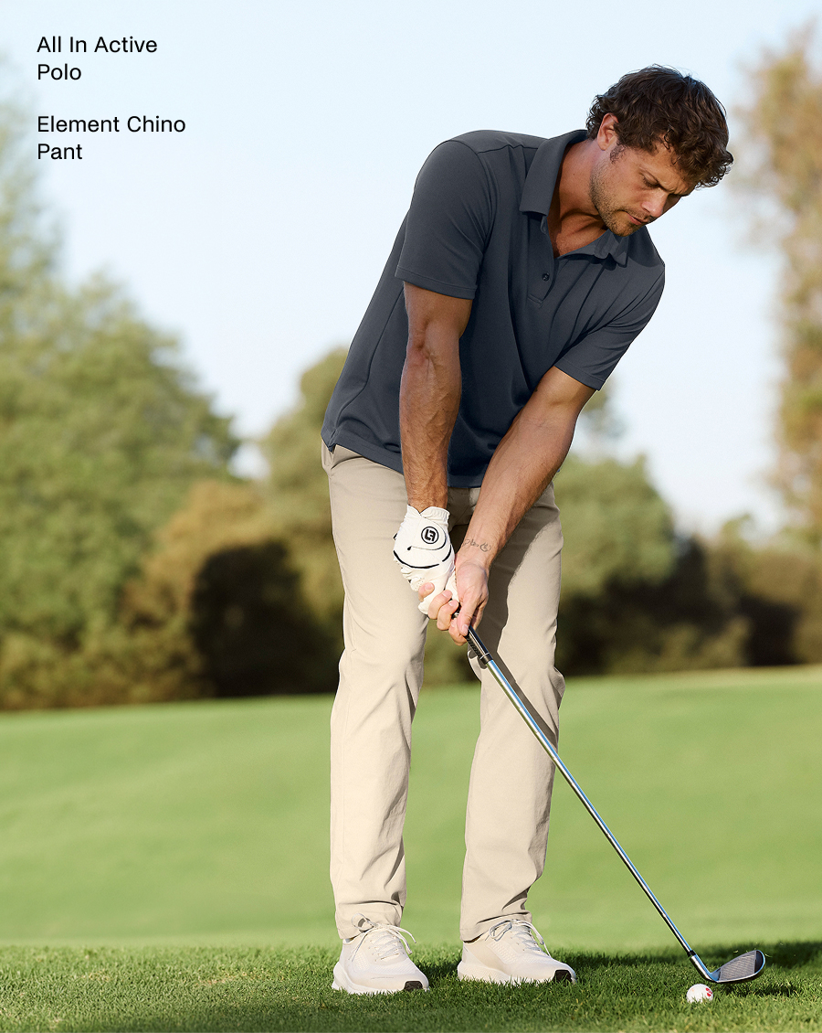 All In Active Men's Polo