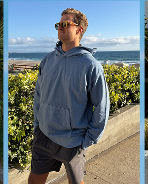 Beach Washed Terry Men's Hoodie