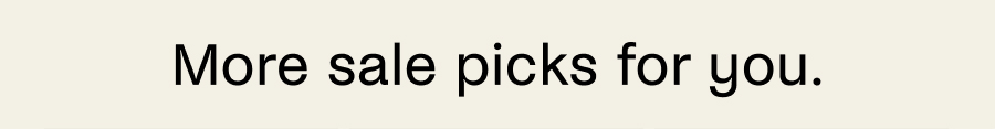 More sale picks for you. 