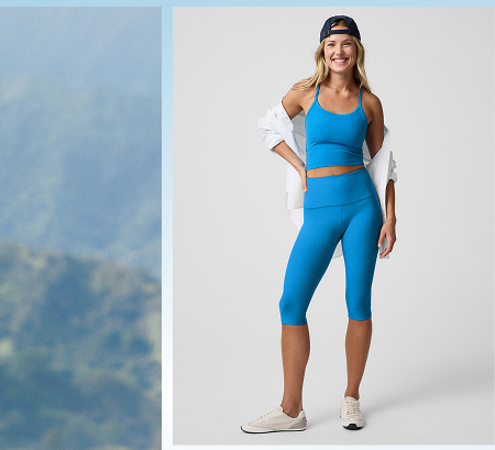 Spacedye™ Pedal Pusher High Waisted Legging