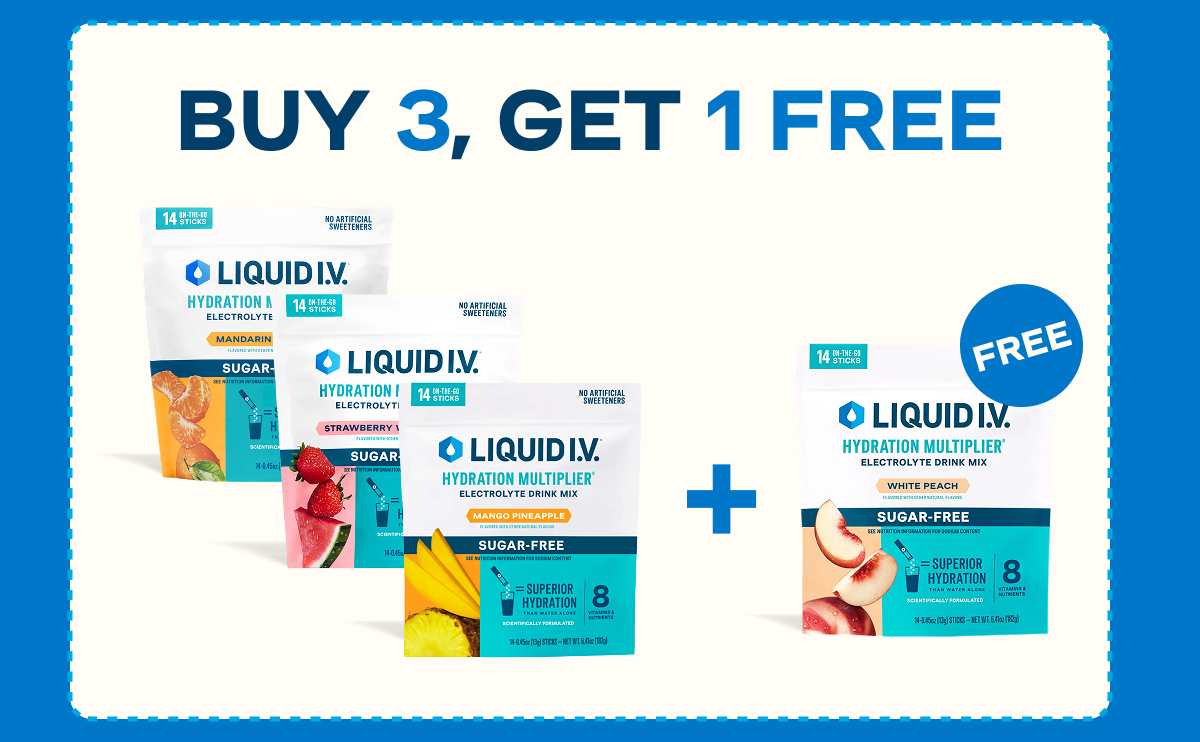 Buy 3, Get 1 Free