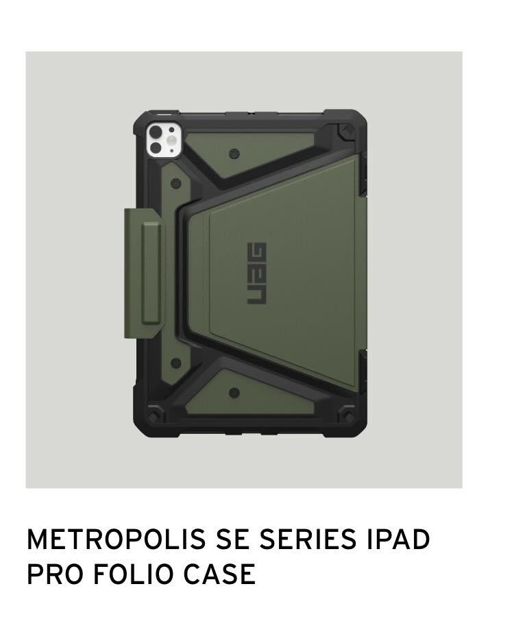 METROPOLIS SE SERIES IPAD PRO 11" (5TH GEN, 2024, M4) FOLIO CASE