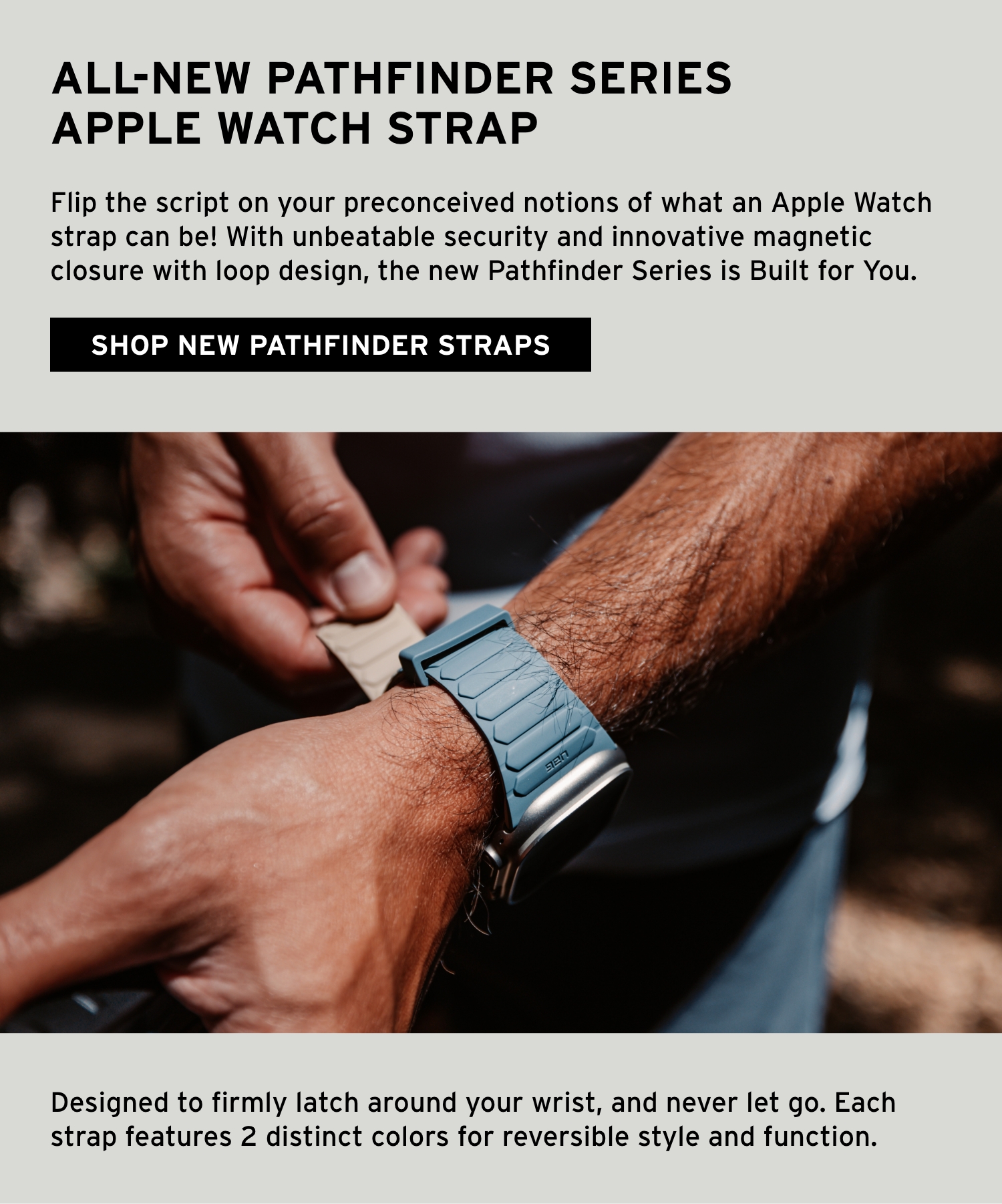 PATHFINDER WATCH STRAP FOR APPLE WATCH ULTRA 2/ULTRA