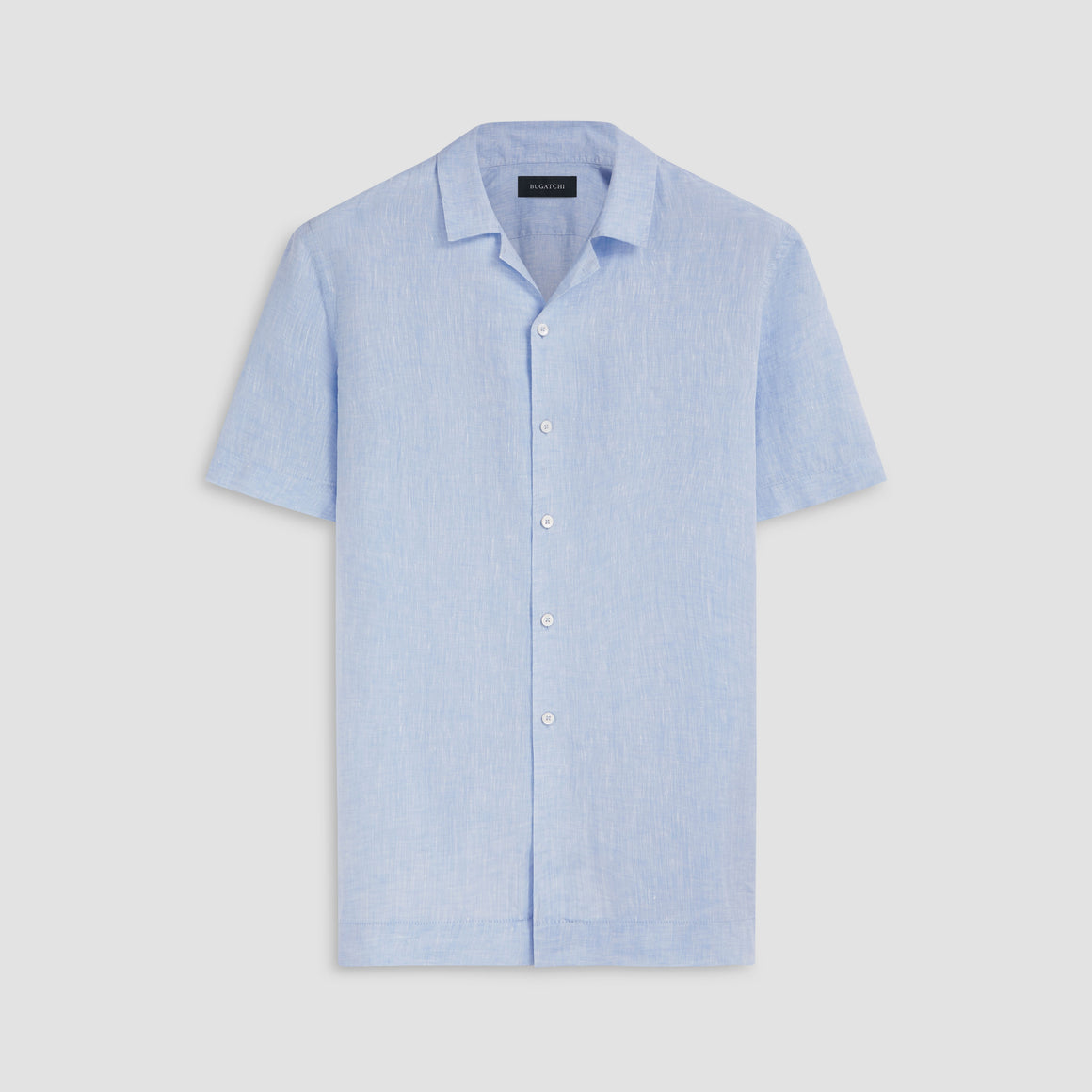 Jackson Solid Short Sleeve Linen Shirt