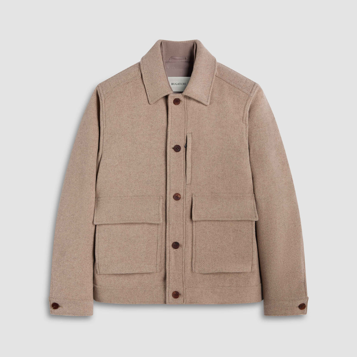 Two-In-One Jacket With Removable Nylon Vest